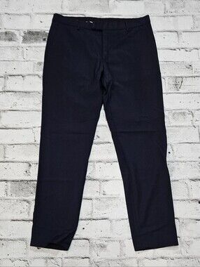 Strellson Flex Cross Slim Fit Navy Dress Pants Mens 34x30 Performance